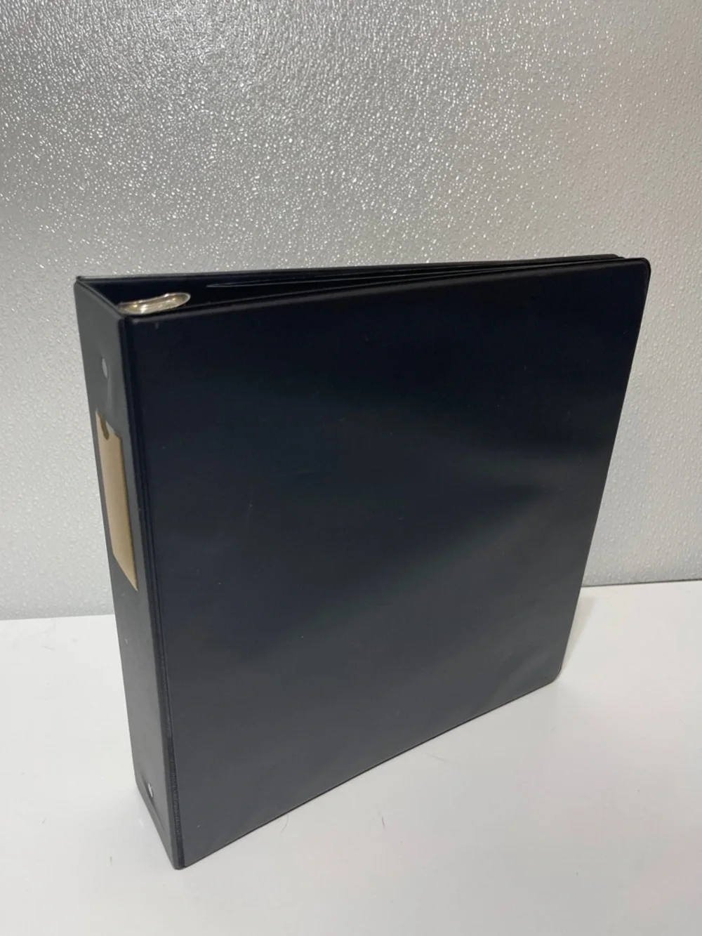5/$25 Two 2” 3-Ring Binders Shiny and matte Black